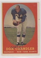 1958 Topps Don Chandler #54 4ns