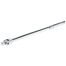 Breaker Bar 1/2 Drive 15 Inch Flex Head Heavy Duty Chrome Alloy Steel Husky Tool