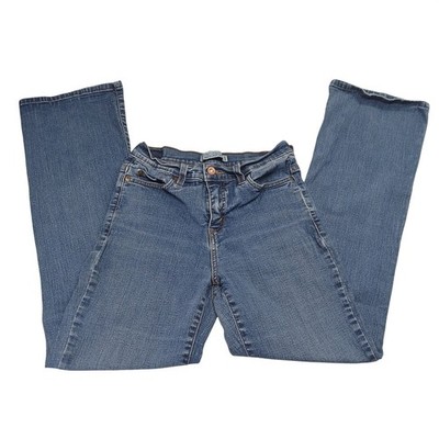 Levis 512 Perfectly Slimming Bootcut Jeans Blue Mid Wash Size 6M 27 Waist