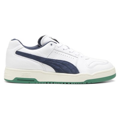 PUMA Slipstream Varsity Lace Up  Mens White Sneakers Casual Shoes 39726101