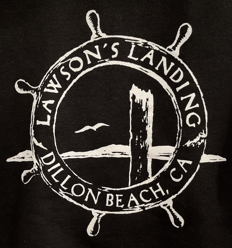 Lawson’s Landing-Dillion Beach CA Black Hoodie Size Medium - Picture 2 of 5