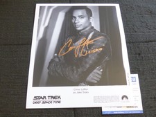 CIRROC LOFTON signed autograph signed 20x25 cm "STAR TREK" photo in person ACOA
