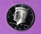2003-S Kennedy Half Dollar.CLAD #P34732