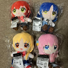 Bocchi the Rock Character Fuku Happy Plush Full Set 4 Hitori Nijika Ryo Ikuyo