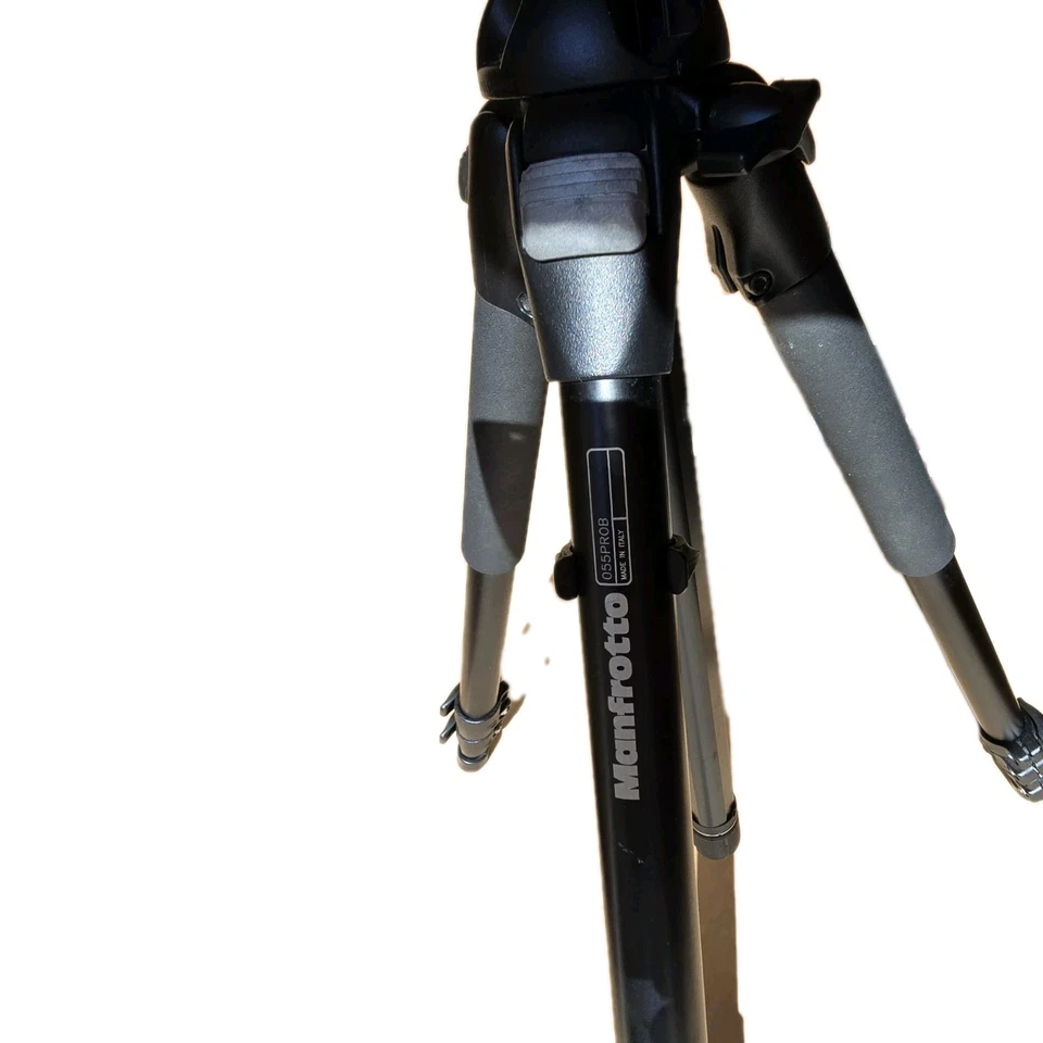 Manfrotto 055 3-Wege Stativ - Schwarz - Bild 2 von 4