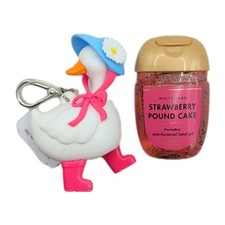 Bath Body Works Goose Rainboots Pocketbac Sanitizer Holder W/ 1 Sanitizer