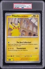 2026 POKEMON MEP EN-ME BLACK STAR PROMO JUMBO PIKACHU AT THE MUSEUM PSA 9