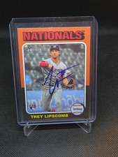 Trey Lipscomb Signed 2024 Topps Heritage High Number #684 Auto