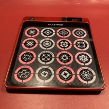FLASHPAD INFINITE Red Touchscreen Electronic Lighted Sensory Game TESTED WORKS