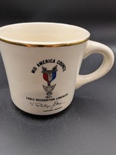Mid America Council 1971 Eagle Recognition Luncheon Collectible Mug Boy Scouts