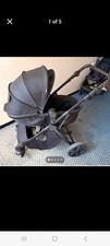 Baby Stroller & Pushchair Pram Black Lightweight Comfortable Travel Infant Buggy