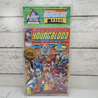 Image Comics Youngblood Limited Edition Collectors Pack #1 - #4 1993 Comic Books