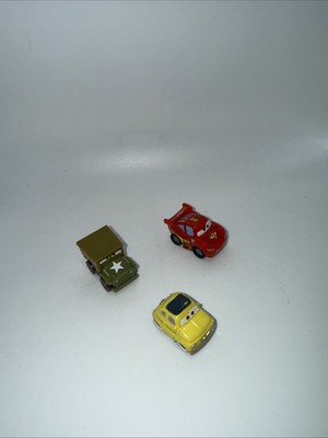 Disney Pixar Cars Micro Drifters Bundle X7 Plastic Combine Post