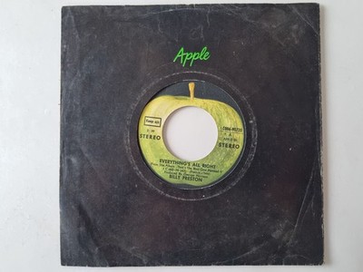 Billy Preston - Everything's All Right 7'' Vinyl Germany