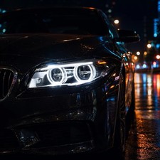 BMW F10 5er Serie 2011 2017 LED Scheinwerfer Set Angel Eyes
