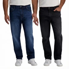 Lucky Brand Men's 410 Jeans Straight Leg Stretch Heavyweight Denim Mid Rise