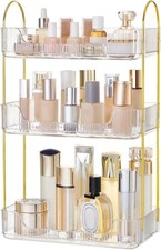HBlife 3 Tier Bathroom Organizer Countertop, Makeup Organizer Perfume Tray Sk...