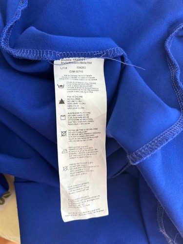 Joseph Ribkoff Classic Cocoon Coat Style 153302T Royal Blue Size 16 Loose Fit - Picture 9 of 13