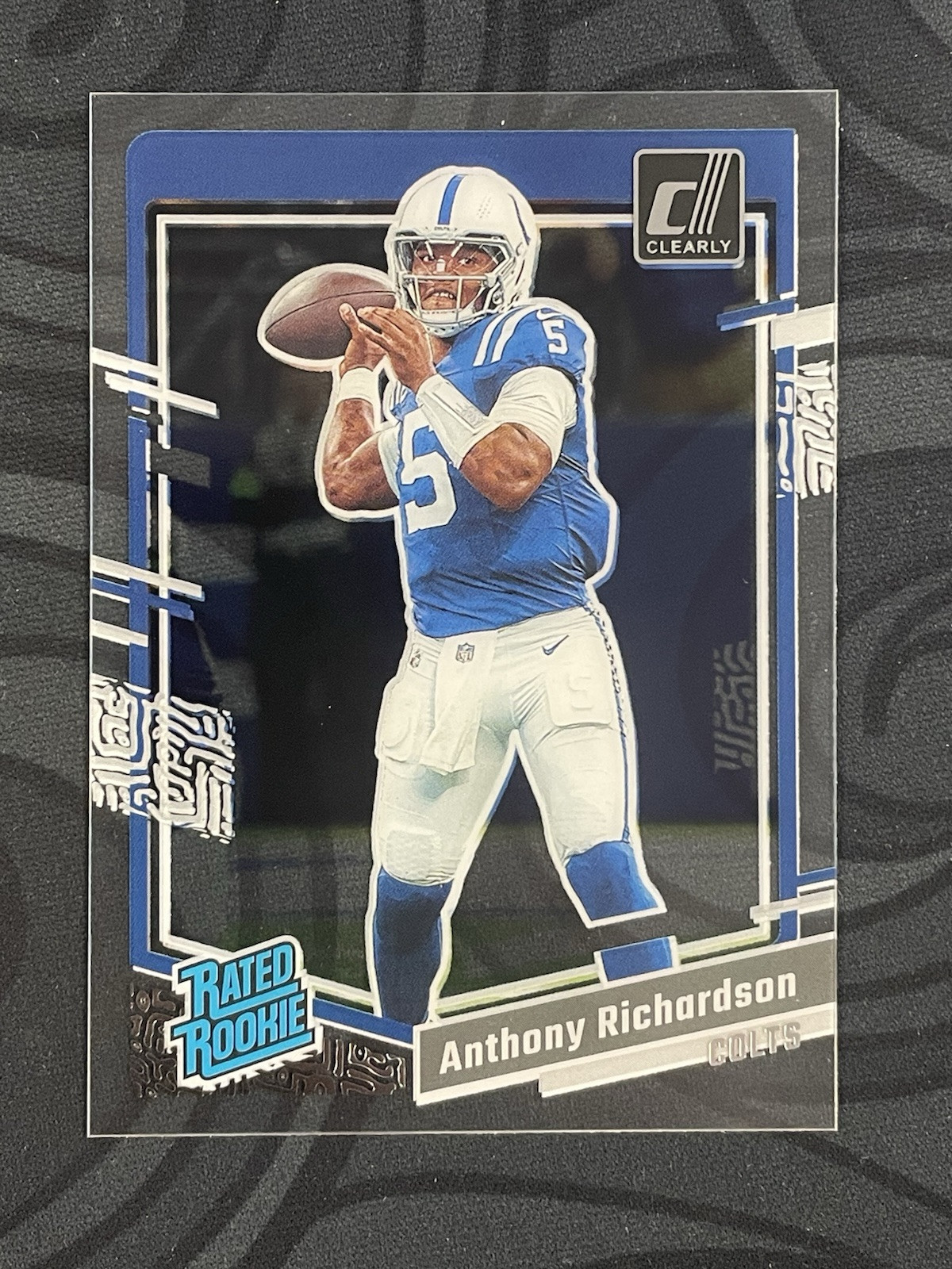 2023 Donruss Clearly Anthony Richardson Rated Rookie Colts #52