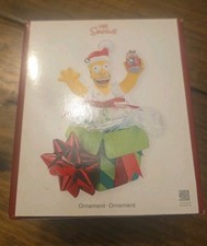 Carlton Cards Ornament 2007 SIMPSONS 111 Homer Simpson Gift Box