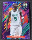 2025 Topps Finest Basketball Purple X-Fractor Kevin Garnett #296
