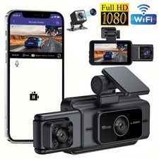 Dashcam Auto 1080P Full HD Autokamera DVR Dashboard Kamera Nachtsicht G-Sensor