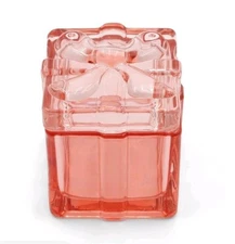 Target Tinted Glass Box With Pink Bow - Bullseye's Playground 2025 NEW
