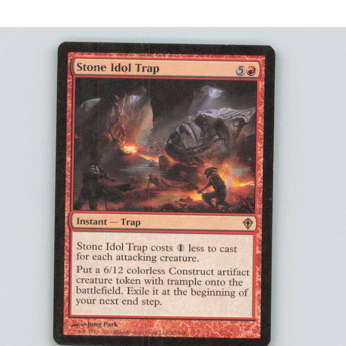 STONE IDOL TRAP 93 R WORLDWAKE MAGIC: THE GATHERING NM/M