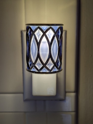 #ad *New Release* Bath amp; Body Works Blue Almond Faceted Wallflower Plugin W Scent $27.99