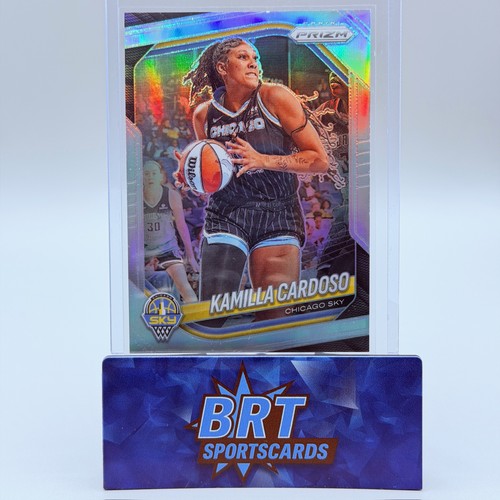 2025 Panini Prizm WNBA Kamilla Cardoso Silver Prizms Chicago Sky #89