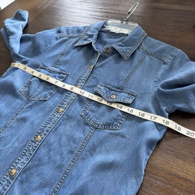 white christmas dresses Grey soft denim button down dress by Alexandre Laurent – Flying Colors