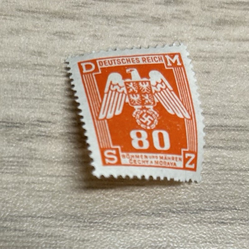 *Used Stamp* Germany BOHEMIA AND MORAVIA 1943 WWII-German Occupation