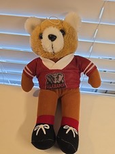 Roll Tide Alabama Crimson Tide Teddy Bear Plush Stuffed Animal 12 In Red Brown