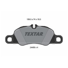 Satz Bremsbeläge Bremsklötze vorne für Porsche Boxster 981 Cayman | 24177326