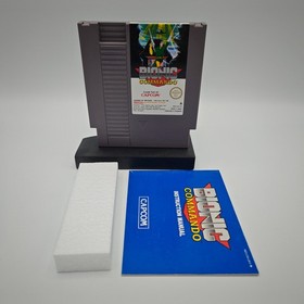 BIONIC COMMANDO NINTENDO NES PAL A CIB COMPLETO