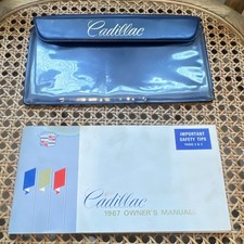 1967 Cadillac Deville Fleetwood Calais Owners Manual Original