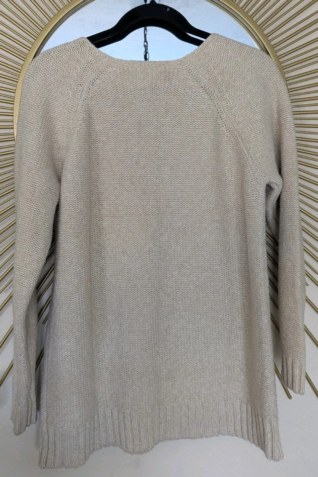 Suéter tejido cuello en V Lauren Ralph Lauren para mujer talla XL  Foto 4 de 4