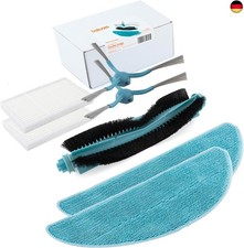 Zubehör-Set für Staubsaugerroboter Conga 7490 Immortal und Conga 8290 Immortal, 