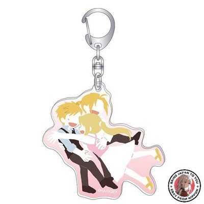 NEU [Movic] Fullmetal Alchemist Acryl Schlüsselanhänger Yuru Palette 1. Edition