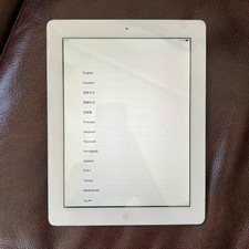 Apple iPad 4th Generation A1458 16 GB, Wi-Fi, 9.7 in - Silver Factory Reset