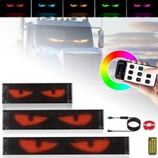 61423 Devil Eyes Light For Car Led Display Screen Truck Windshield Eyes Light