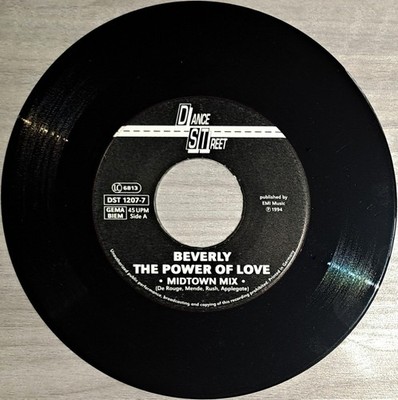 Beverly - The Power Of Love - DST 1207-7 - 7'' Vinyl Single - VG