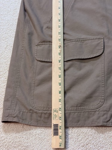 LL Bean Chaqueta Para Hombres XXL Bronceado Abrigo de Campo Chaqueta de Granero Pana Lona Algodón Forrado - Imagen 6 de 8