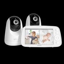 VAVA Evolve Baby Monitor Split Screen with Two Cameras, VA-IH009