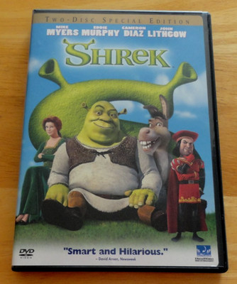 ''Shrek'' Two Disc Special Edition   Like New  DVD