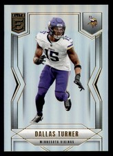 2025 Donruss Elite #26 Dallas Turner Sharp Corners, Clean Surface