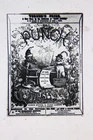 Antique microscope slide by J.B.Dancer. Microphotograph. "PUNCH".
