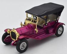 Matchbox MoY Yesteryear Y12 1909 Thomas Flyabout violet. Lesney England