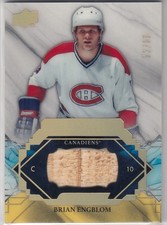 2019-20 engrained remnants Brian Engblom stick card numbered /65 ZE