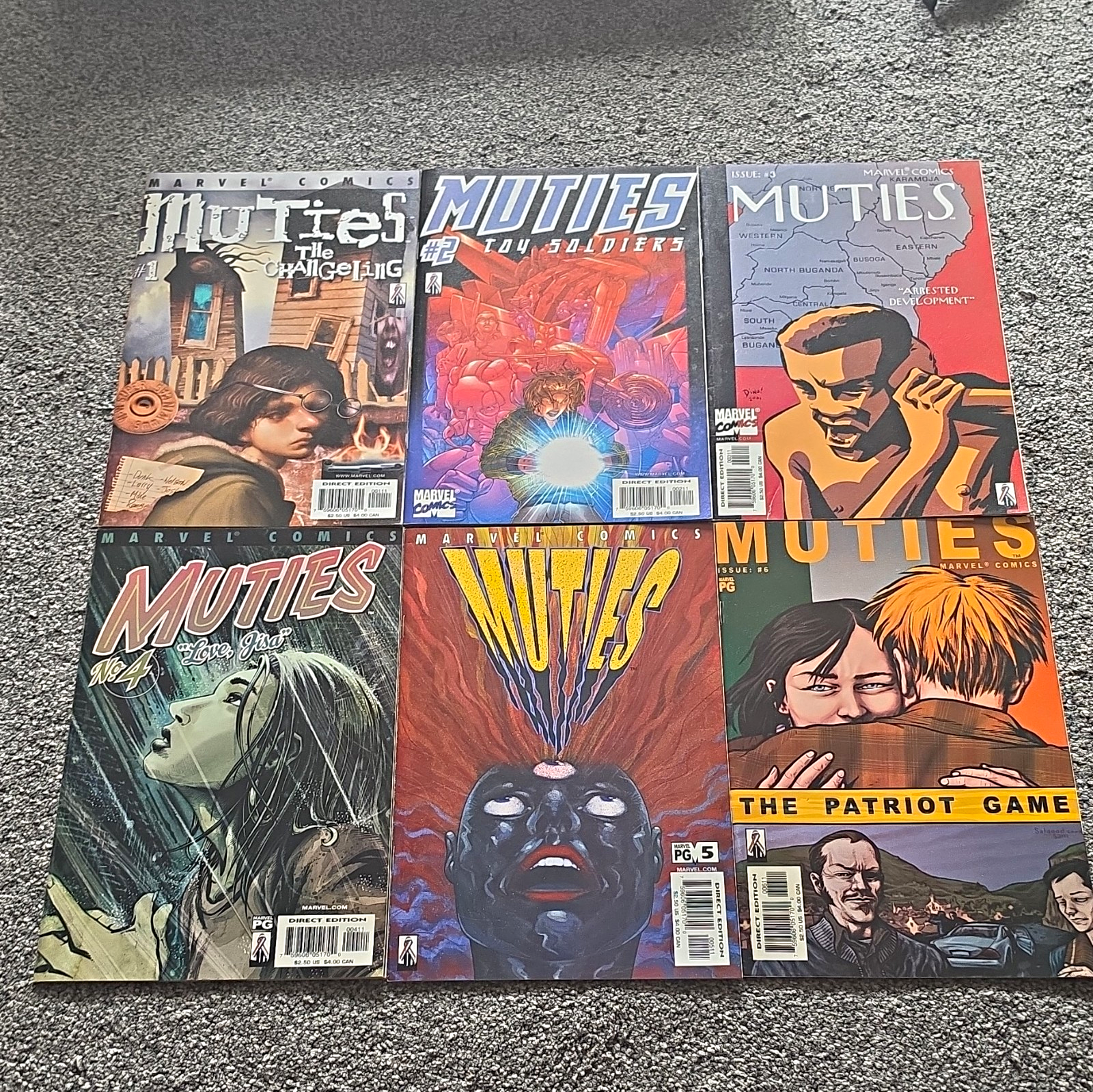 Marvel Comics "Muties" Full Limited Run